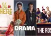 Posters of 14 Phere, The Drama, The Roses.