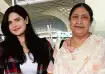 Zareen Khan with mother Parveen Khan