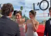 Alia Bhatt with F1 driver Charles Leclerc at Cannes 2026,