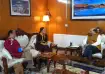 Sonam Wangchuk and Gitanjali Angmo meet Ladakh LG Vinai
