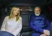 Prime Minister Narendra Modi landed in Rome on Tuesday