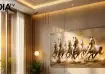 Right direction and placement for seven horse paintings