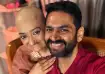 Sharib Hashmi with his wife Nasreen.