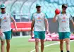 Pat Cummins, Mithchell Starc and Jos Hazlewood