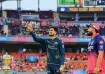 Shubman Gill and Riyan Parag during toss