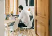 Working from home offers comfort and flexibility