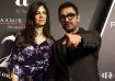 Aamir Khan with his partner Gauri Spratt.