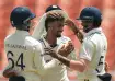 Manav Suthar picked up a six-wicket haul on Test debut.