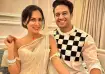 Gaurav Khanna with Akanksha Chamola