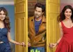 Mrunal Thakur, Varun Dhawan and Pooja Hegde from Hai Jawani Toh Ishq Hona Hai