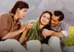 Rakhee Gulzar with Shah Rukh Khan and Salman Khan from Karan Arjun