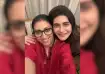 Karishma Tanna with Smriti Irani.