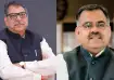 Satish Poonia  with Tarun Chugh.