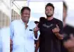 Veteran actor Salim Kumar and his Chandu Salimkumar.