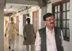 Shiv Sena (UBT) Rajya Sabha member Sanjay Raut arriving at