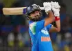 Shreyas Iyer during the third ODI against Afghanistan in