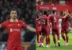 Diogo Jota (left) and Portugal team (right)