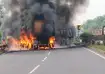 Odisha: Drivers burned to death after trucks collide and