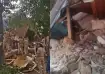 The building collapsed in Industrial Area Phase 2 of