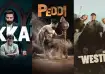 Posters of Ikka, Peddi and The Westies. 