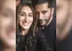 Karanvir Bohra with wife Teejay Sidhu.