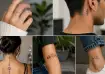Minimal fine-line tattoos in everyday life