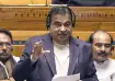 Union Minister Nitin Gadkari speaks in Lok Sabha/ File photo