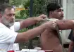 Rahul Gandhi brings before the media a man he claims