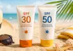 Sun protection essentials on the beach
