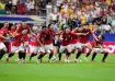 Moment after Egypt beat Australia in a penalty shootout