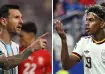 Lionel Messi and Lamine Yamal