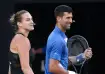 Aryna Sabalenka and Novak Djokovic