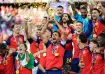 Spain with FIFA World Cup 2026 trophy