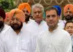 A file photo of Captain Amarinder Singh with Congress MP