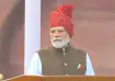 Prime Minister Narendra Modi at Red Fort on Independence