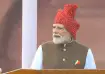 Prime Minister Narendra Modi at Red Fort on Independence