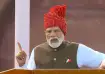 Prime Minister Narendra Modi at Red Fort on Independence