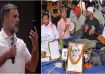 Rahul Gandhi speaks to protesting students in Jharkhand. 