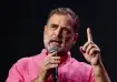 Rahul Gandhi addresses a gathering during the 'Chhatron Ki