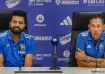 Ajit Agakar with Rohit Sharma