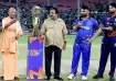 CM Yogi during the toss in UPT20 League 2026
