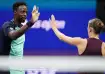 Gael Monfils and Elina Svitolina