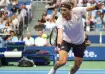 Germany's Alexander Zverev in action.