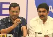 AAP national convenor Arvind Kejriwal with Goa Forward