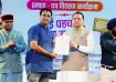 Uttarakhand Chief Minister Pushkar Singh Dhami distributes