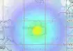 The tremors of the earthquake were also felt in northeast.