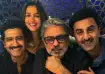 Sanjay Leela Bhansali with cast of Love & War