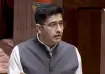 BJP MP Raghav Chadha speaks in Rajya Sabha/ File photo