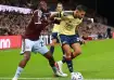 Bruno Guimaraes against Aston Villa