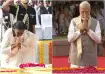 President Murmu, PM Modi pay tribute to Mahatma Gandhi